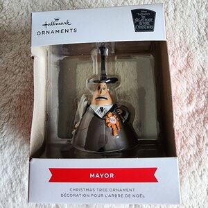 New Hallmark Disney the Nightmare Before Christmas Mayor Xmas Tree Ornament